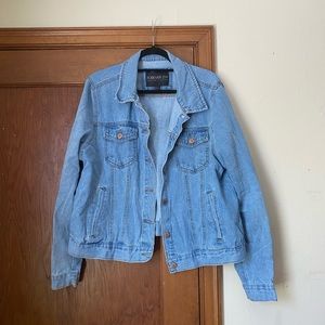 FOREVER 21 PLUS Light Jean Jacket